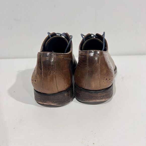 To Boot New York Adam Derrick Brown Lace Up Dress Shoes Men's Sz 10 108214 - Picture 6 of 11